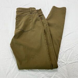 prAna Briann Pant Stretch Zion Skinny Leg Hiking Travel Pants Black Size 6